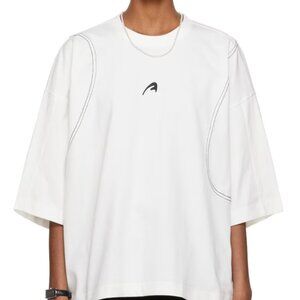 ADER ERROR White A-Peec T-Shirt